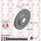 Zimmermann Brake Disc - Standard/Coated, 150340020 150340020 - alternate 1